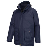 HOGGS OF FIFE Walker Waterproof Long Coat - Mens - Ink Navy