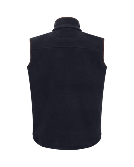 HOGGS OF FIFE Woodhall Fleece Gilet - Soft Black