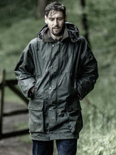Load image into Gallery viewer, HOGGS OF FIFE Woodsman Wax Jacket - Men&#39;s - Olive
