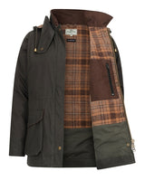 40% OFF - HOGGS OF FIFE Kelso Waterproof Wax Jacket - Women's - Forest Green - Size: XL