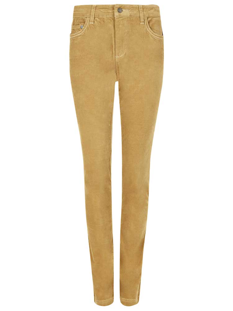 DUBARRY Honeysuckle Ladies Skinny Pincord Jeans - Camel