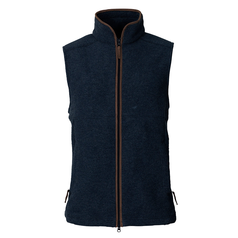 LAKSEN Isla Fleece Vest - Mens - Navy