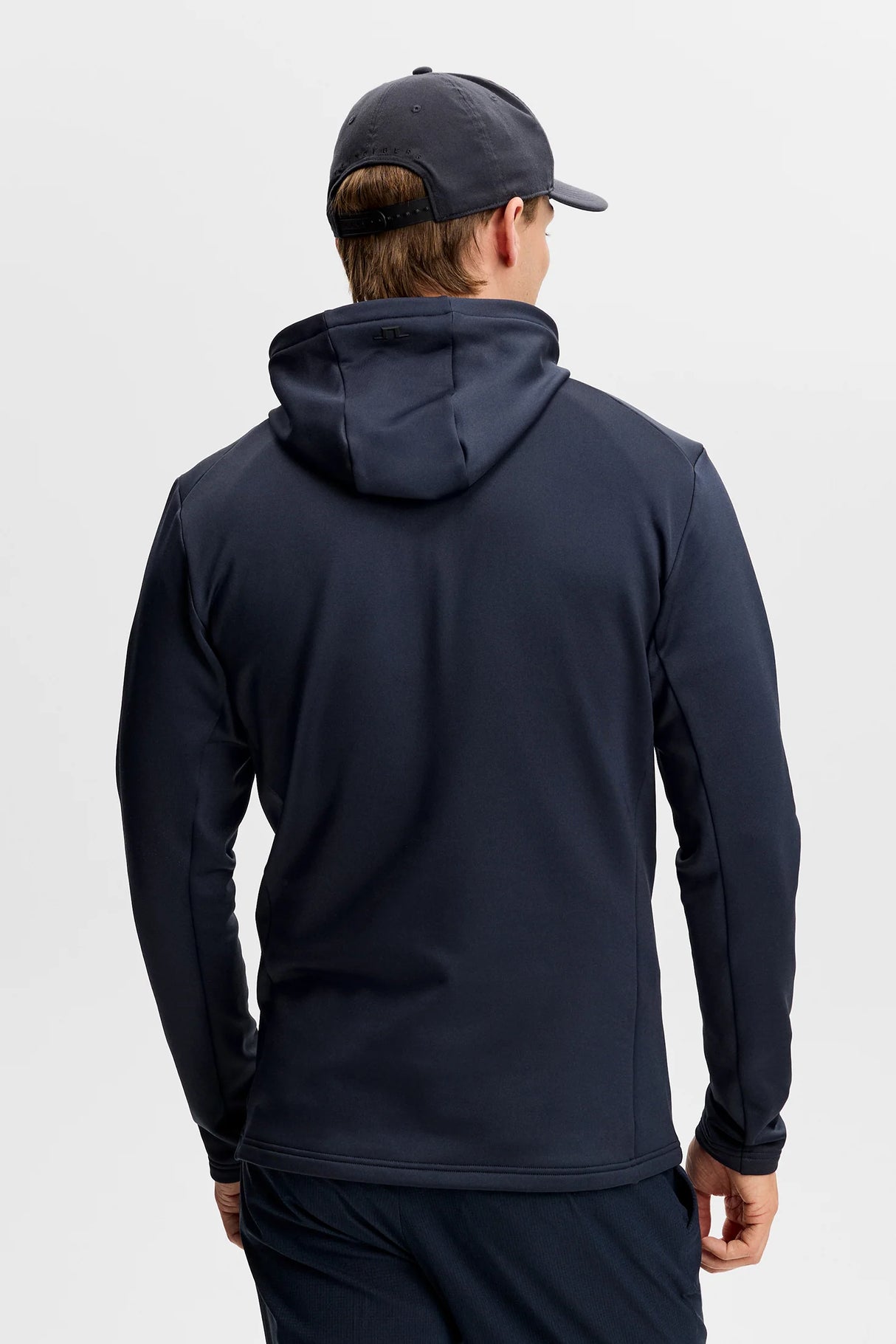J.LINDEBERG Aerial Quarter Zip Golf Hoodie – Men’s – JL Navy