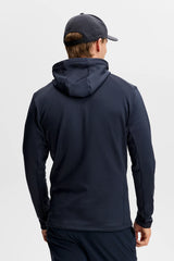 J.LINDEBERG Aerial Quarter Zip Golf Hoodie – Men’s – JL Navy