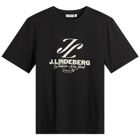 J.LINDEBERG Alpha Graphic T-Shirt - Men's - Black