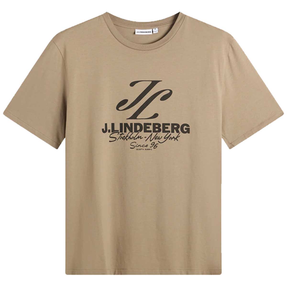 J.LINDEBERG Alpha Graphic T-Shirt - Men's - Brindle