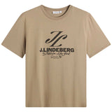 J.LINDEBERG Alpha Graphic T-Shirt - Men's - Brindle