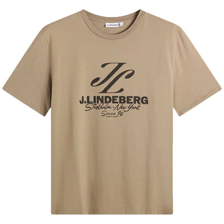 J.LINDEBERG Alpha Graphic T-Shirt - Men's - Brindle