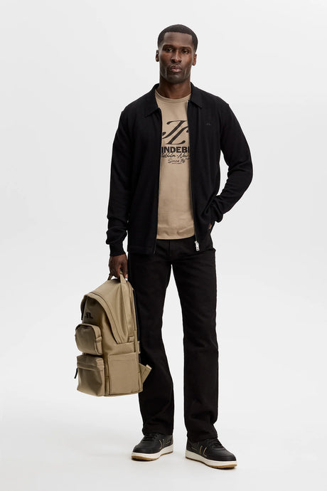 J.LINDEBERG Alpha Graphic T-Shirt - Men's - Brindle