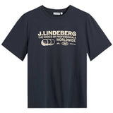 J.LINDEBERG Alpha Graphic T-Shirt - Men's - JL Navy