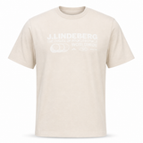 J.LINDEBERG Alpha Graphic T-Shirt - Men's - Moonbeam