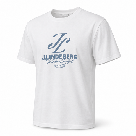 J.LINDEBERG Alpha Graphic T-Shirt - Men's - White