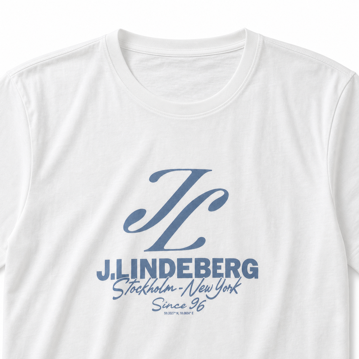 J.LINDEBERG Alpha Graphic T-Shirt - Men's - White