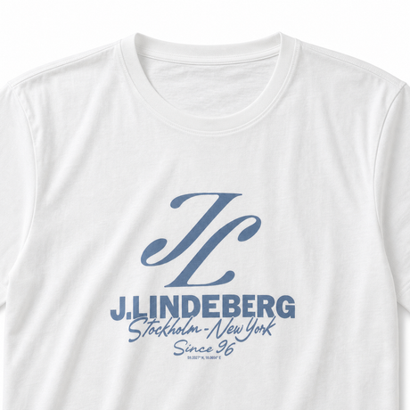 J.LINDEBERG Alpha Graphic T-Shirt - Men's - White