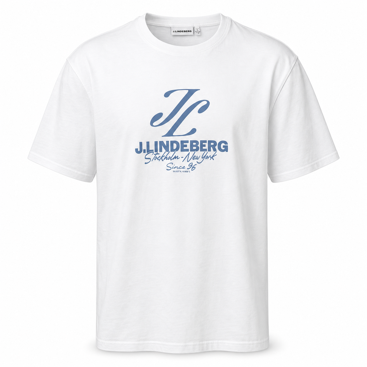 J.LINDEBERG Alpha Graphic T-Shirt - Men's - White