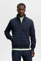J.LINDEBERG Boen Knit Hybrid Jacket – Men's – JL Navy