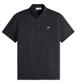 J.LINDEBERG Bridge Polo Shirt – Men’s Regular Fit – Black