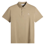 J.LINDEBERG Bridge Polo Shirt – Men’s Regular Fit – Brindle