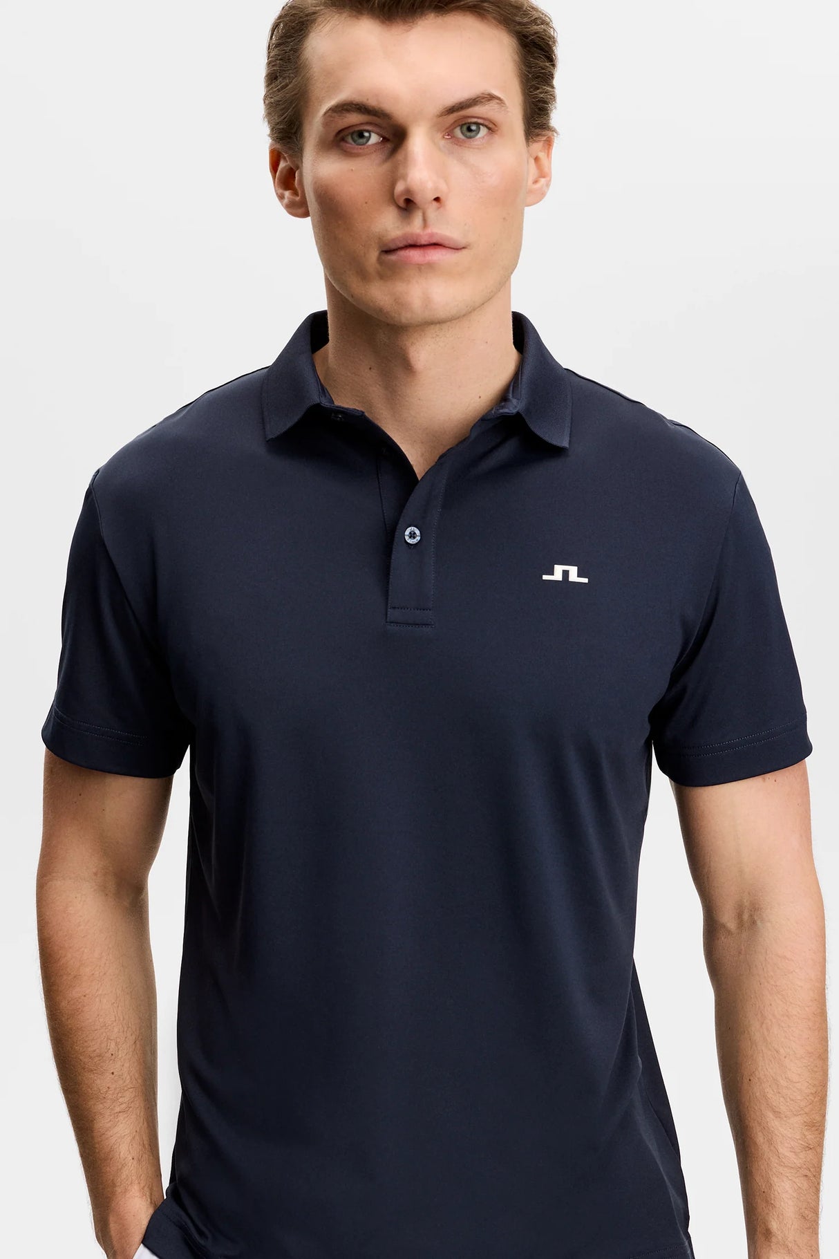 J.LINDEBERG Bridge Polo Shirt – Men’s Regular Fit – Navy