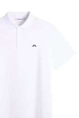 J.LINDEBERG Bridge Polo Shirt – Men’s Regular Fit – White