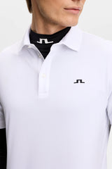 J.LINDEBERG Bridge Polo Shirt – Men’s Regular Fit – White