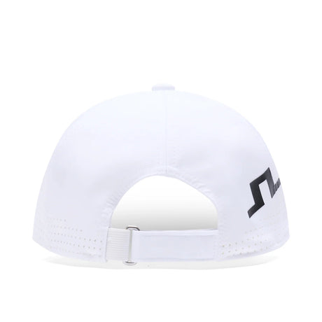J.LINDEBERG Chris Cap – Bridge Logo – White