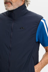 J.LINDEBERG Clinton Padded Vest – Men's – JL Navy