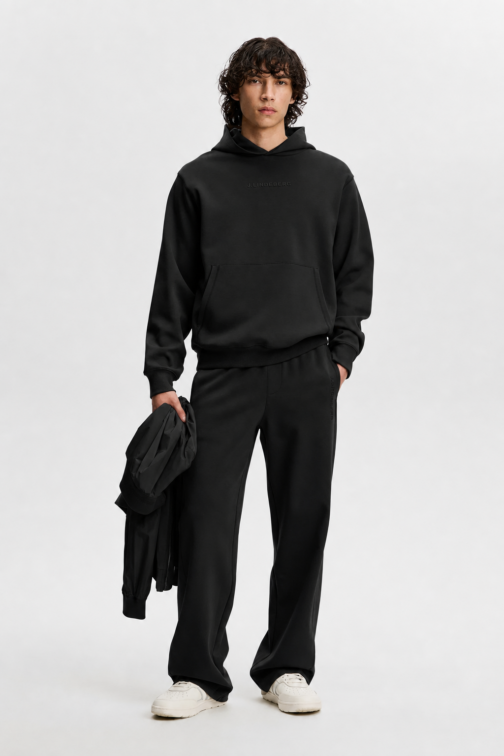 J.LINDEBERG Club Hood - Mens - Black