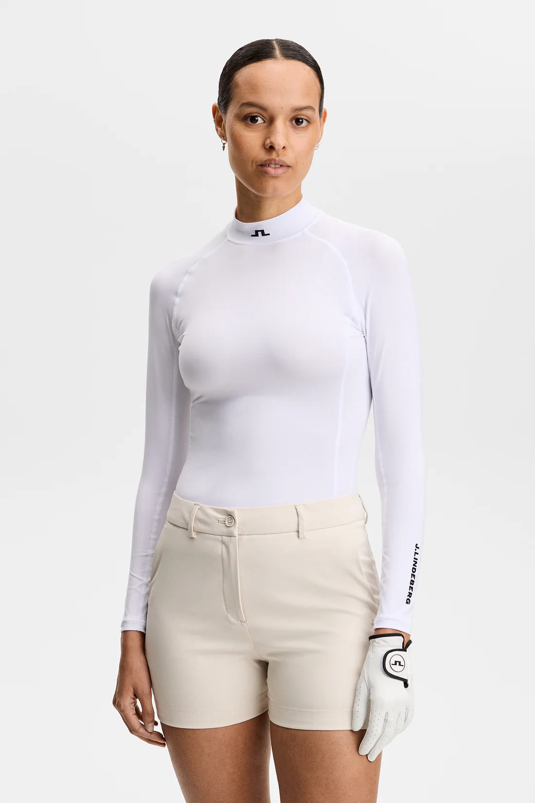 J.LINDEBERG Ella Compression Top - Womens - White