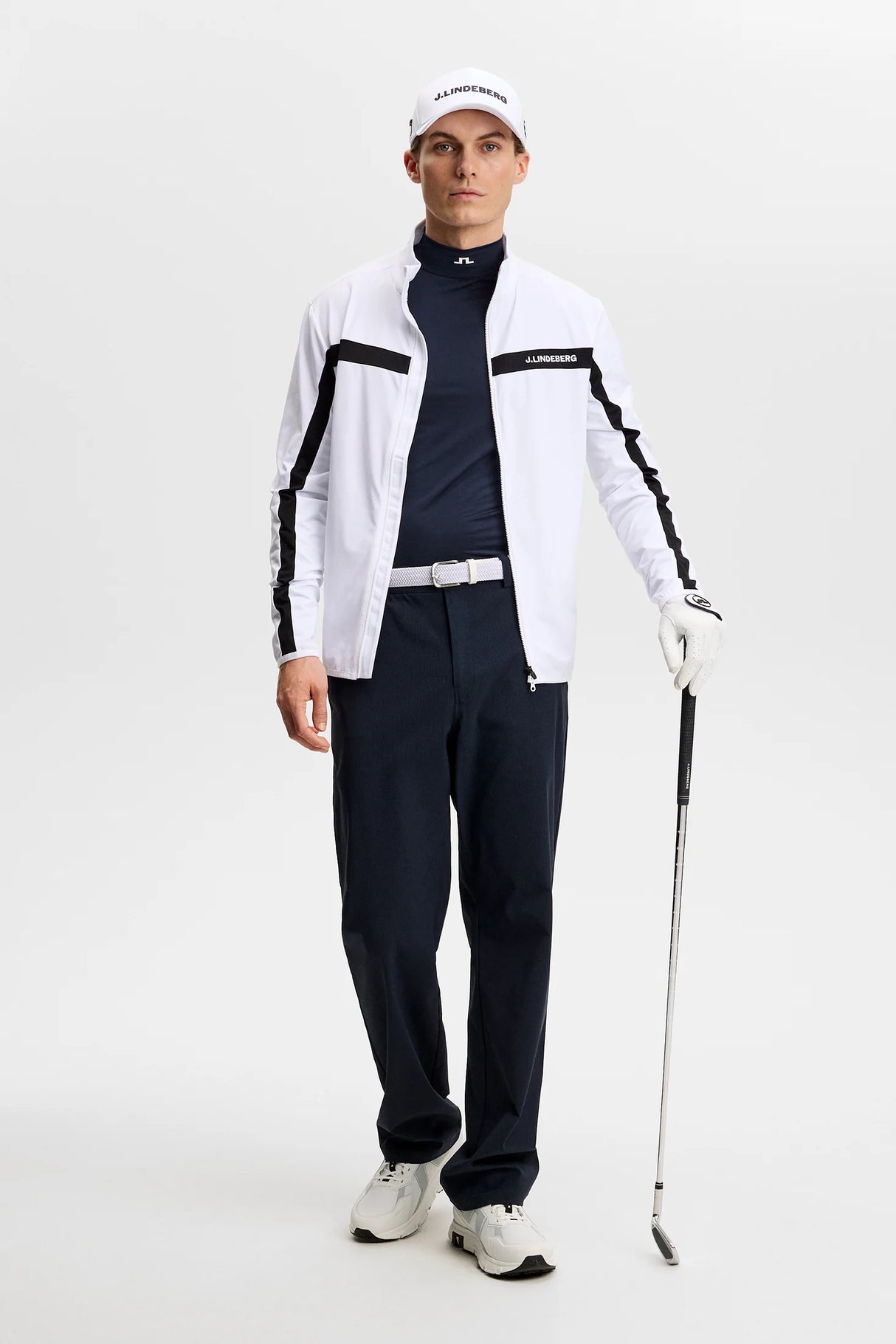 J.LINDEBERG Ello Compression Top – Men’s – JL Navy
