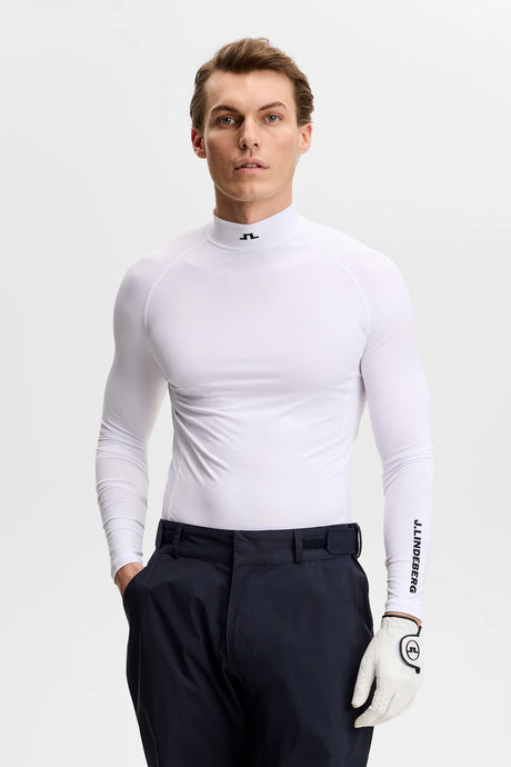 J.LINDEBERG Ello Compression Top – Men’s – White