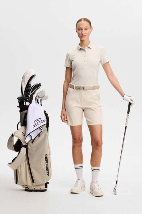 J.LINDEBERG Gwen Long Shorts - Womens - Moonbeam