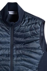 J.LINDEBERG Heyden Quilt Hybrid Gilet – Men’s – JL Navy