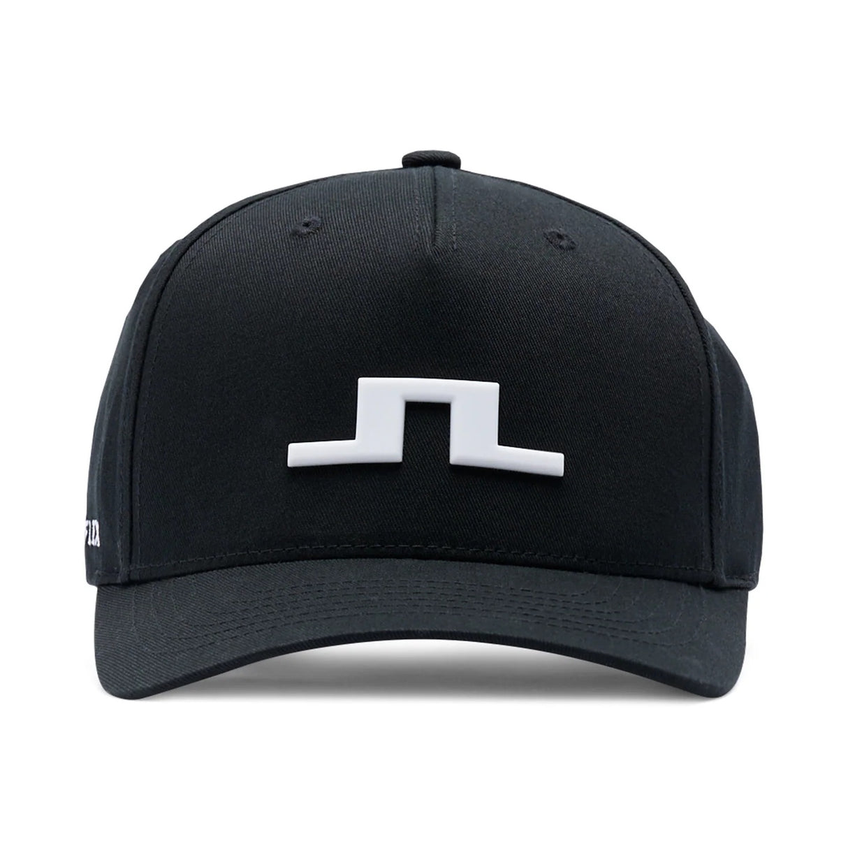 J.Lindeberg Heath Cap – 3D Bridge Logo – Black