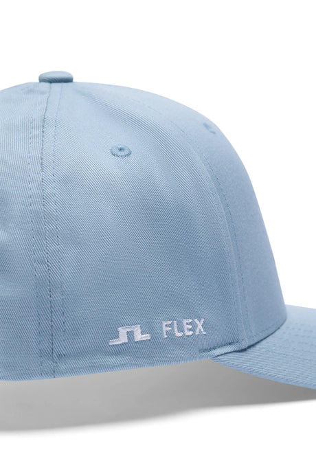 J.Lindeberg Heath Cap – 3D Bridge Logo – Forget Me Not Blue
