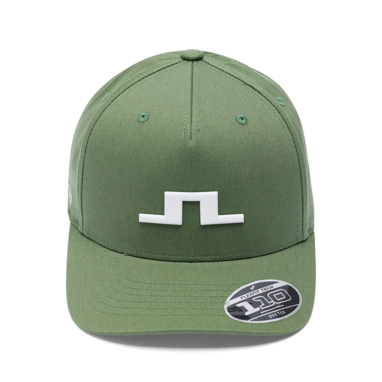 J.LINDEBERG Heath Cap – 3D Bridge Logo – Hedge Green