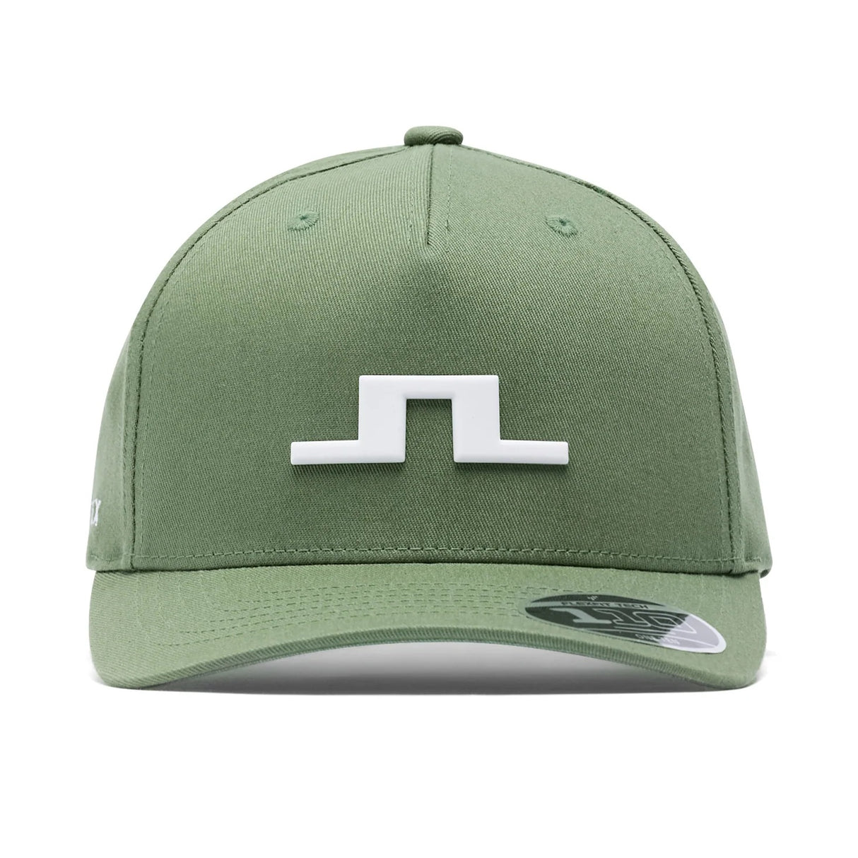 J.LINDEBERG Heath Cap – 3D Bridge Logo – Hedge Green