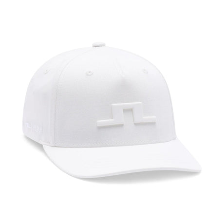 J.Lindeberg Heath Cap – 3D Bridge Logo – White