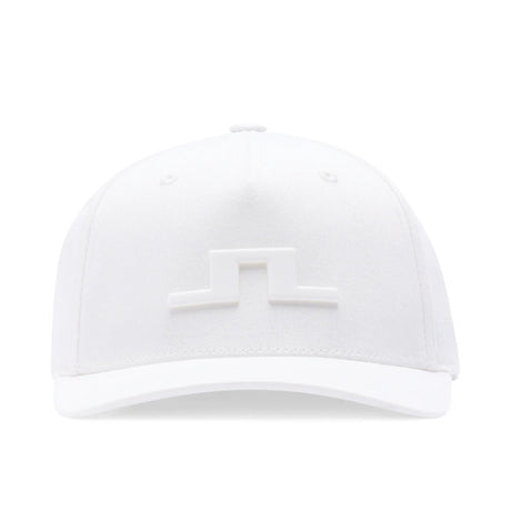 J.Lindeberg Heath Cap – 3D Bridge Logo – White