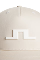 J.Lindeberg Heath Cap – 3D Bridge Logo – Moonbeam