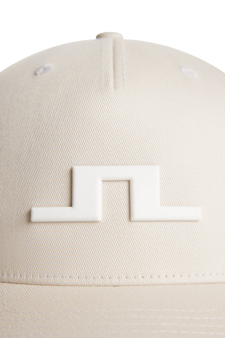 J.Lindeberg Heath Cap – 3D Bridge Logo – Moonbeam