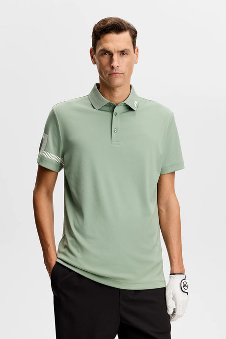 J.LINDEBERG Heath Polo Shirt – Men’s – Hedge Green