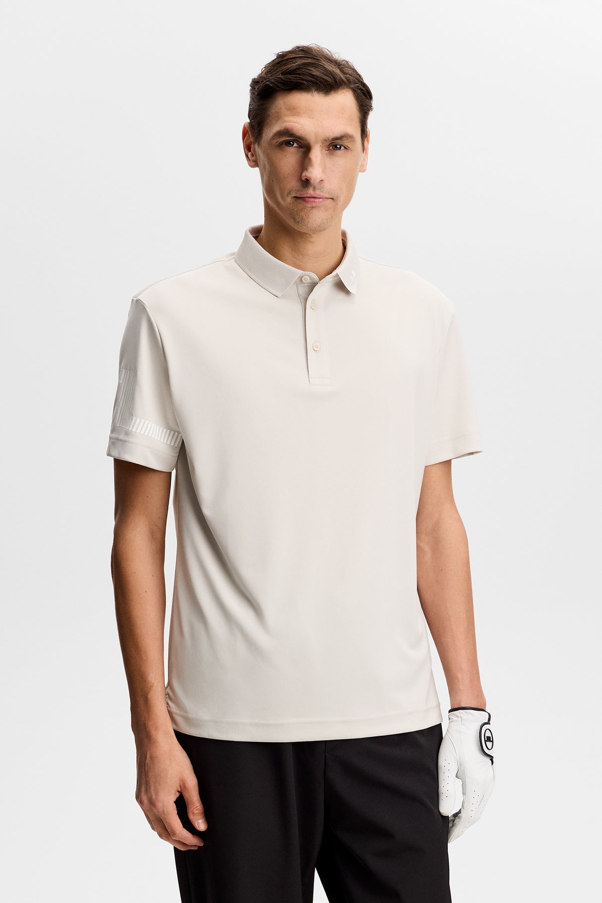 J.LINDEBERG Heath Polo Shirt – Men’s – Moonbeam