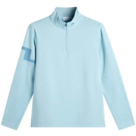 J.LINDEBERG Heath Strike Mid Layer – Men’s – Forget Me Knot Blue