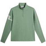 J.LINDEBERG Heath Strike Mid Layer – Men’s – Hedge Green