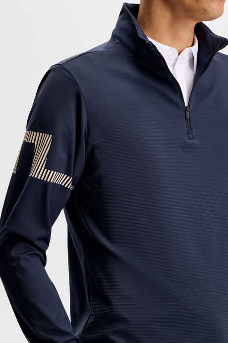 J.LINDEBERG Heath Strike Mid Layer – Men’s – JL Navy