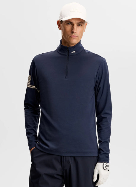J.LINDEBERG Heath Strike Mid Layer – Men’s – JL Navy