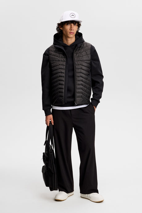 J.LINDEBERG Heyden Quilt Hybrid Gilet – Men’s – Black