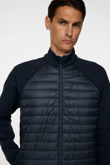J.LINDEBERG Heyden Quilt Hybrid Jacket – Men’s – JL Navy