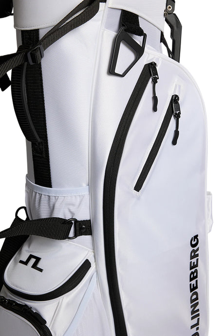 J.LINDEBERG JL Flare Stand Golf Bag - White